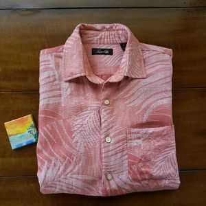 🌺 Tasso Elba Island Style Silk/Linen Shirt 🌺